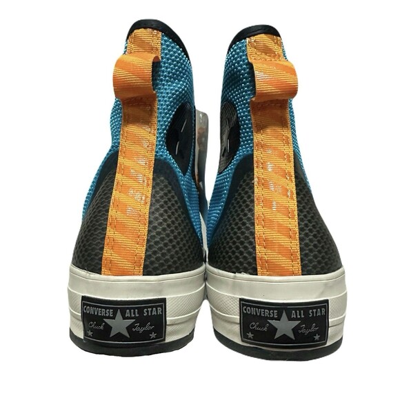 NEW Converse Mens Size 9 Chuck 70 Tech Hiker High Top Sneakers Teal Field Orange - Picture 5 of 9